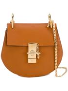 Chloé Caramel Drew Mini Leather Shoulder Bag - Brown