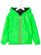 K Way Kids - Reversible Jacket - Kids - Polyamide/polyester - 10 Yrs, Girl's, Green