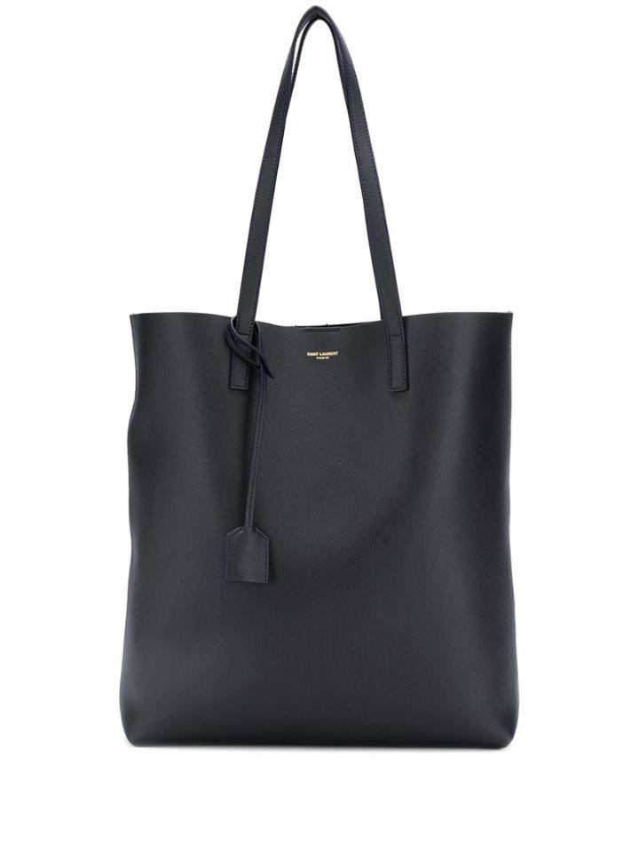 Saint Laurent Medium Shopper Tote - Blue