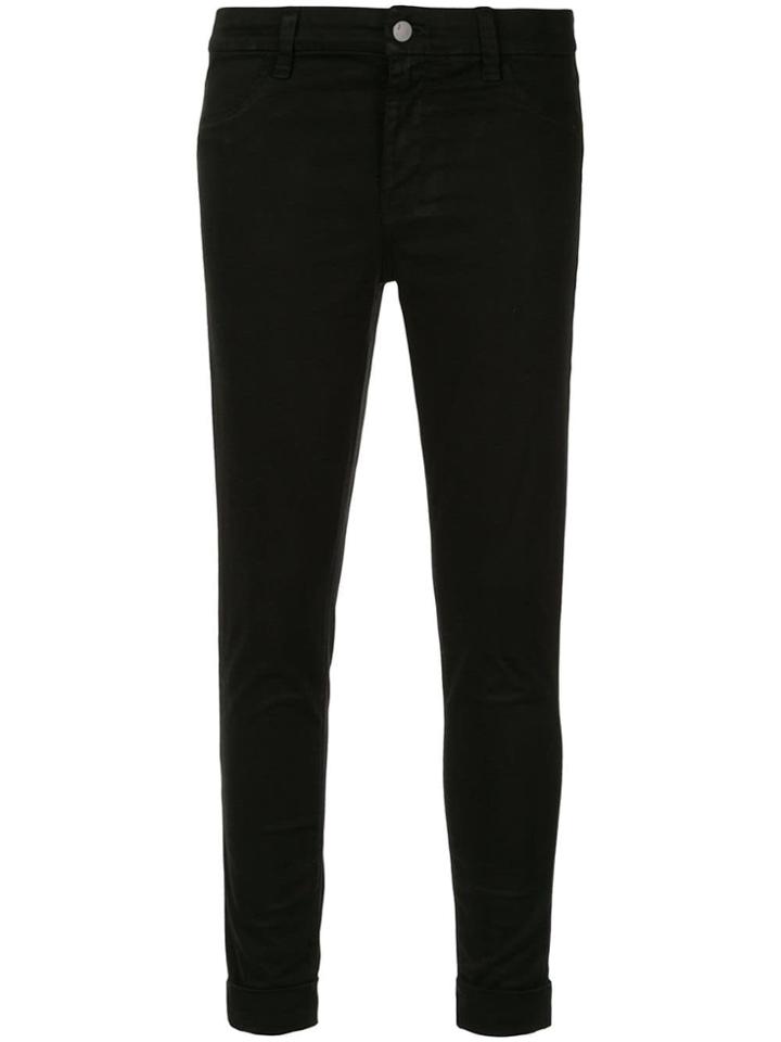 J Brand Anja Skinny Jeans - Black