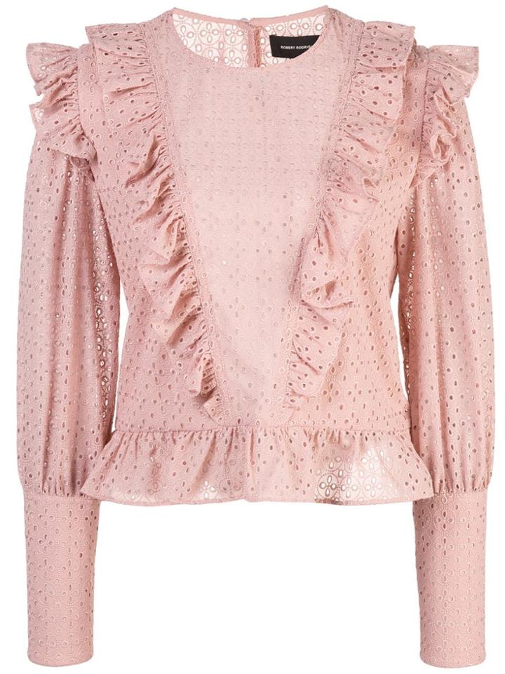 Robert Rodriguez Studio Charlotte Top - Pink