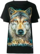 Wendy Jim Loose-fit Wolf T-shirt - Black