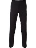 Michael Kors Slim Fit Trousers, Men's, Size: 32, Black, Cotton/spandex/elastane