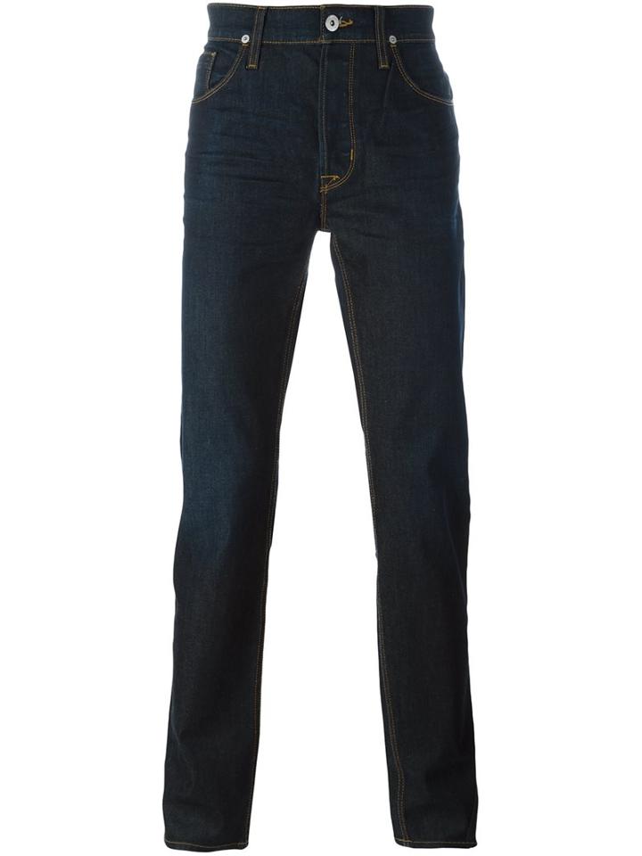 Hudson Regular Jeans, Men's, Size: 33, Blue, Cotton/spandex/elastane