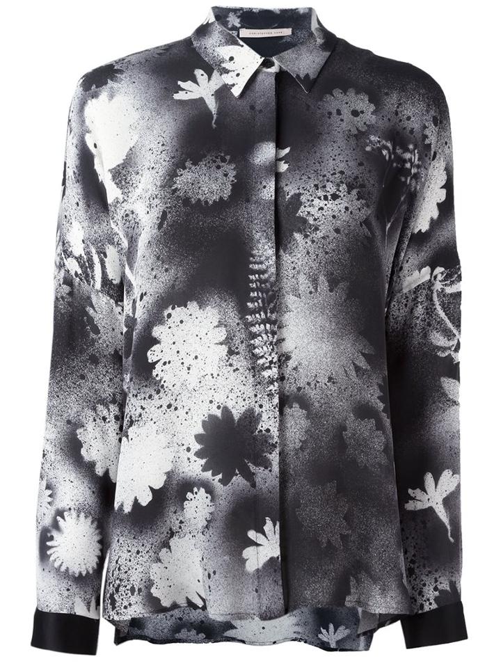 Christopher Kane Spray Paint Effect Blouse