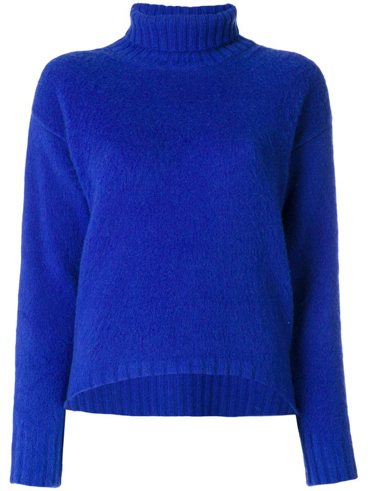 Pierantoniogaspari Roll Neck Jumper - Blue