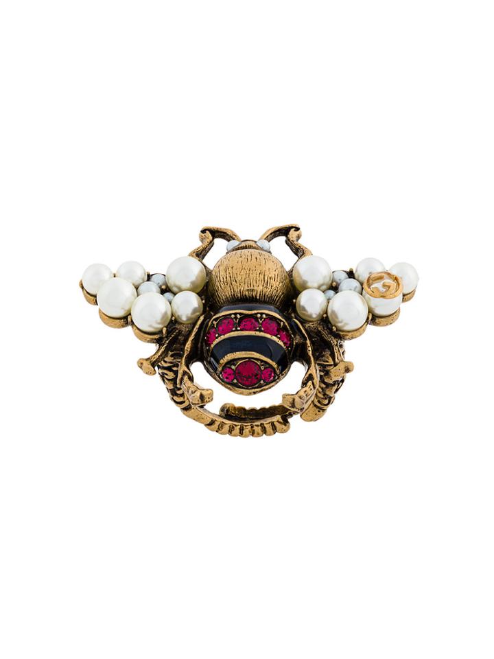Gucci Bee Ring - Metallic