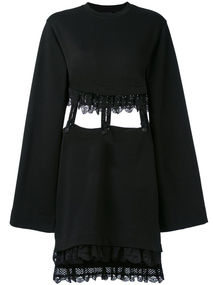 Dress - Women - Cotton/polyester/spandex/elastane - S, Black, Cotton/polyester/spandex/elastane, Fenty X Puma