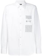Diesel Printed Cotton-poplin Shirt - White
