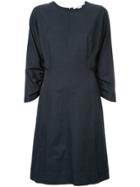 Stella Mccartney Ruched Sleeve Dress - Blue