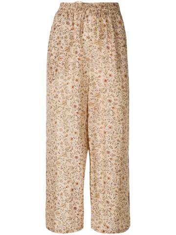 Mes Demoiselles Samos Cropped Trousers - Nude & Neutrals