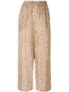 Mes Demoiselles Samos Cropped Trousers - Nude & Neutrals