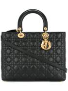 Christian Dior Vintage Lady Dior 2way Bag - Black