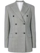 Calvin Klein 205w39nyc Double-breasted Tweed Blazer - Black