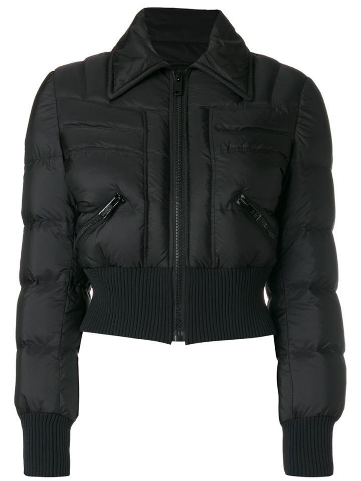 Prada Fitted Padded Jacket - Black