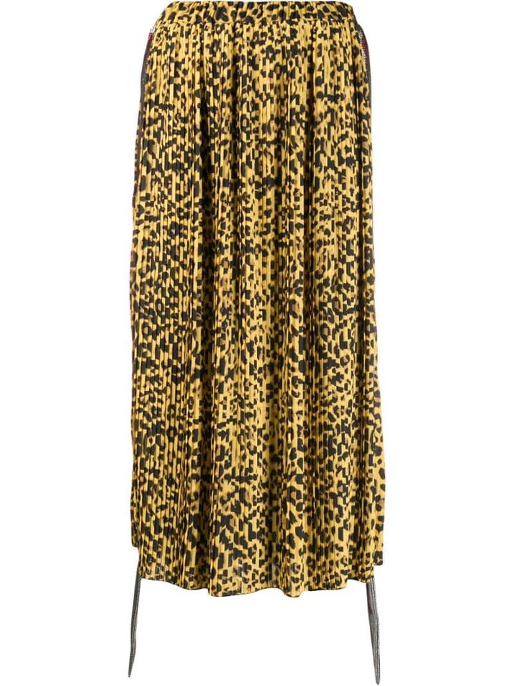 Ultràchic Gonna Pleated Midi Skirt - Blue