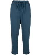 Xirena Contrast Side Stripe Trousers - Blue