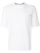 Msgm Short Sleeve Branded T-shirt - White