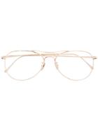 Lunor Aviator Glasses - Metallic