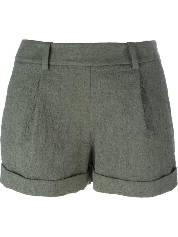 Diane Von Furstenberg Turn-up Hem Shorts