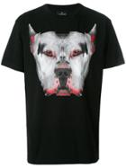 Marcelo Burlon County Of Milan Dog Print T-shirt - Black