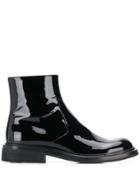 Prada Side-zip Ankle Boots - Black