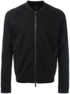 Boss Hugo Boss Zip Up Bomber Jacket, Men's, Size: Xl, Black, Polyester/cotton