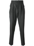 Officine Generale - Tailored Trousers - Men - Wool - 50, Grey, Wool