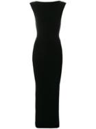 Dsquared2 Wide Neck Column Dress - Black