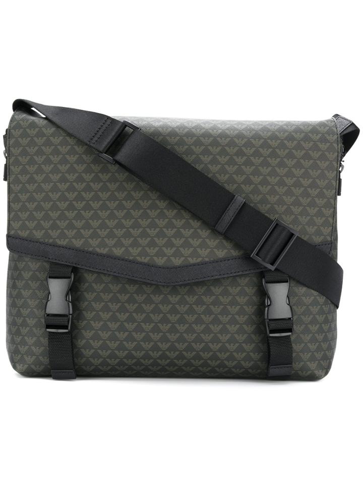 Emporio Armani Logo Print Messenger Bag - Unavailable