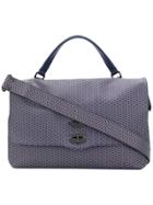 Zanellato Printed Tote - Blue