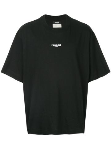 Jieda Back Printed T-shirt - Black