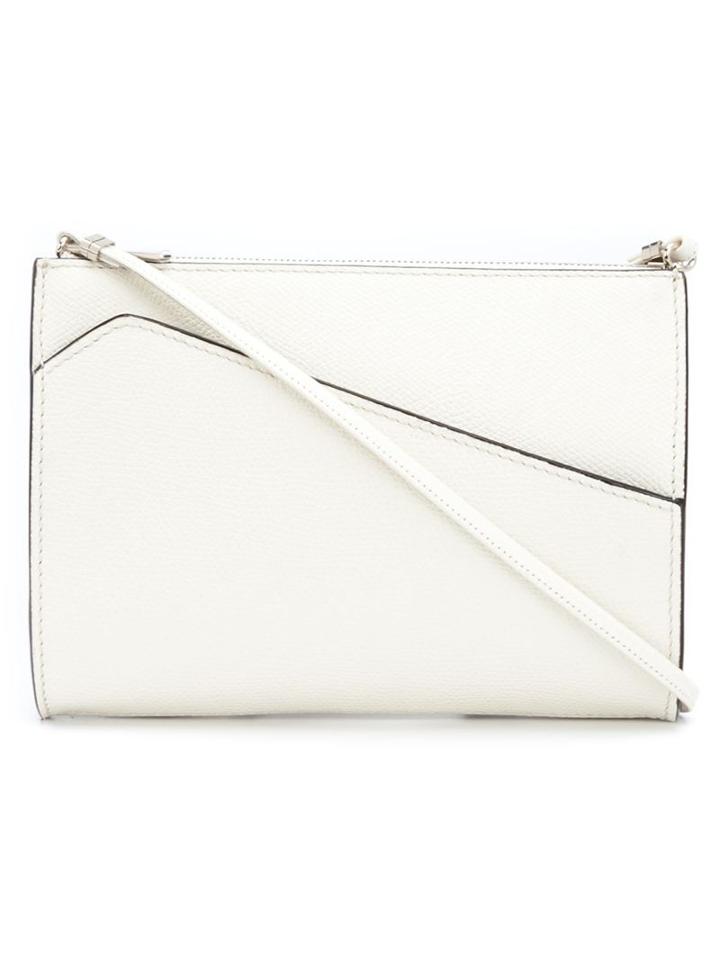 Valextra Small Asymmetric Flap Bag