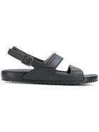 Prada Double Strap Sandals - Black