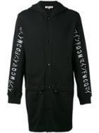 Mcq Alexander Mcqueen Longline Hoodie - Black