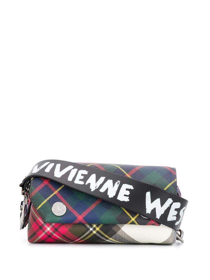 Vivienne Westwood Check Print Bag - Red