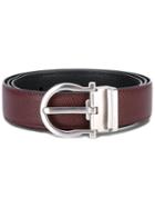 Salvatore Ferragamo - Reversible Belt - Men - Leather - 95, Red, Leather