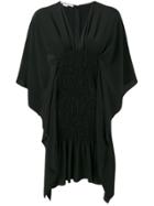 Stella Mccartney Draped Elasticated Dress - Black