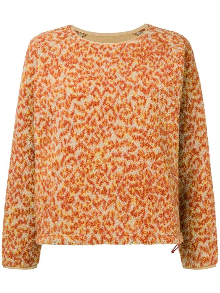 Ymc Patterned Fleece Jumper - Green