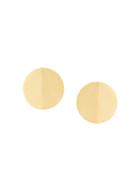 Rachel Jackson Lunar Moon Stud Earrings - Metallic