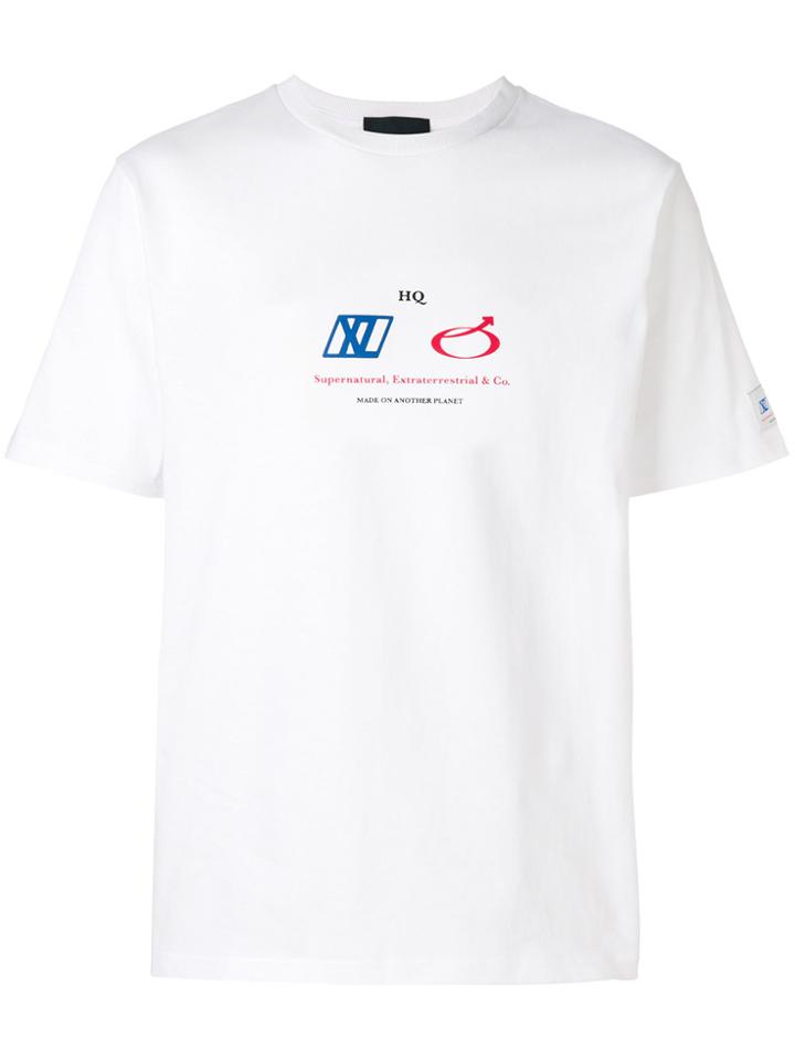 Xander Zhou Printed T-shirt - White