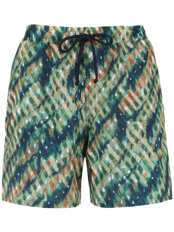 Lygia & Nanny Printed Gil Swim Shorts - Green