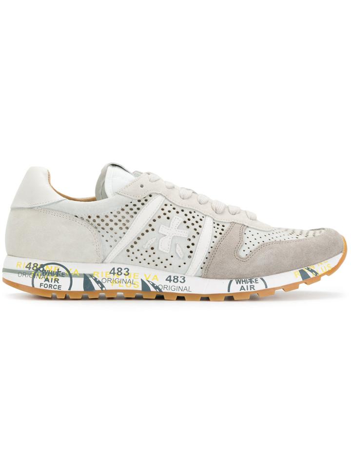 White Premiata Eric Sneakers