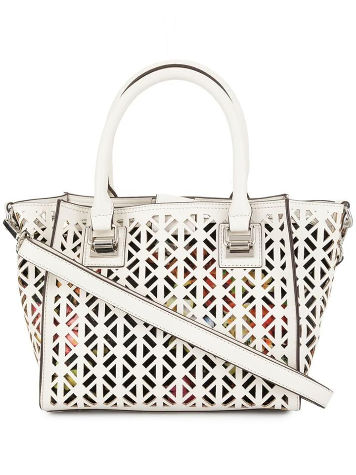Loveless Cutout Detail Tote Bag - White