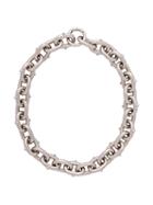 Prada Oversized Chain Necklace - Silver