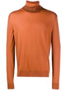 Ermenegildo Zegna Turtleneck Sweatshirt - Orange