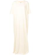 Rick Owens Drkshdw Jersey Oversized Dress - White