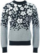 Dsquared2 Floral Intarsia Jumper