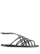 Brunello Cucinelli Embellished Strappy Sandals - Grey
