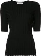 Altuzarra Ribbed Jumper, Women's, Size: Large, Black, Polyamide/viscose/spandex/elastane